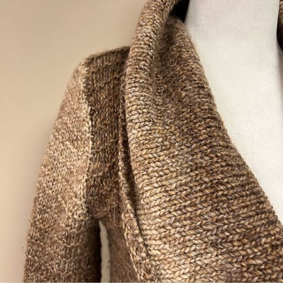 👠Ann Taylor Loft brown ombré cowl neck sweater Sz XS - Picture 2 of 7